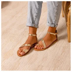 K.Jacques Sandales Anaelle Lamé ||Femme Sandales, Espadrilles