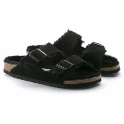 Femme BIRKENSTOCK Sandales, Espadrilles|Sneakers, Chaussures*Sandales Arizona Shearling - Collection Adulte |