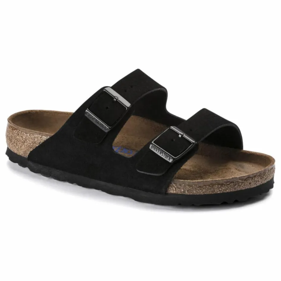 New BIRKENSTOCK Sandales Arizona Suède et Nubuck - Collection Adulte | Noir