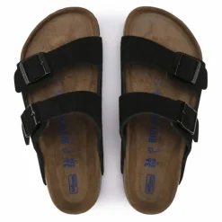 New BIRKENSTOCK Sandales Arizona Suède et Nubuck - Collection Adulte | Noir
