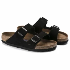 New BIRKENSTOCK Sandales Arizona Suède et Nubuck - Collection Adulte | Noir