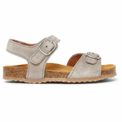 Discount Pèpè Sandales Boucles Suede - Two Con Me | Taupe