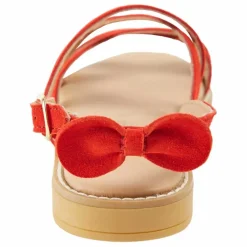 Discount Emile et Ida Sandales Croisillons Cuir | Rouge