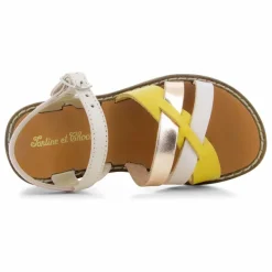 Discount Tartine et Chocolat Sandales Cross | Ecru