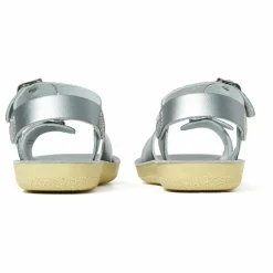 New Salt-Water Sandales Cuir Waterproof Surfer | Argenté