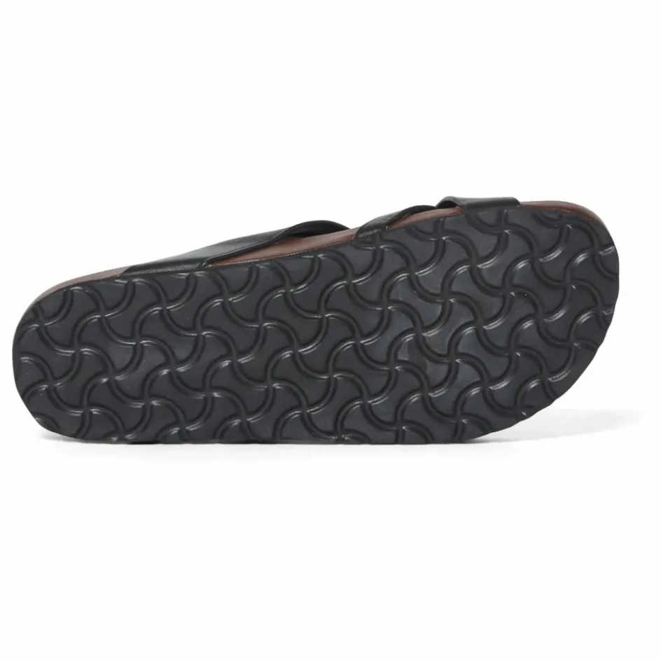 Sale Soeur Sandales Mexico Cuir | Noir