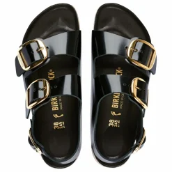 Online BIRKENSTOCK Sandales Milano Chaussant Etroit | Noir