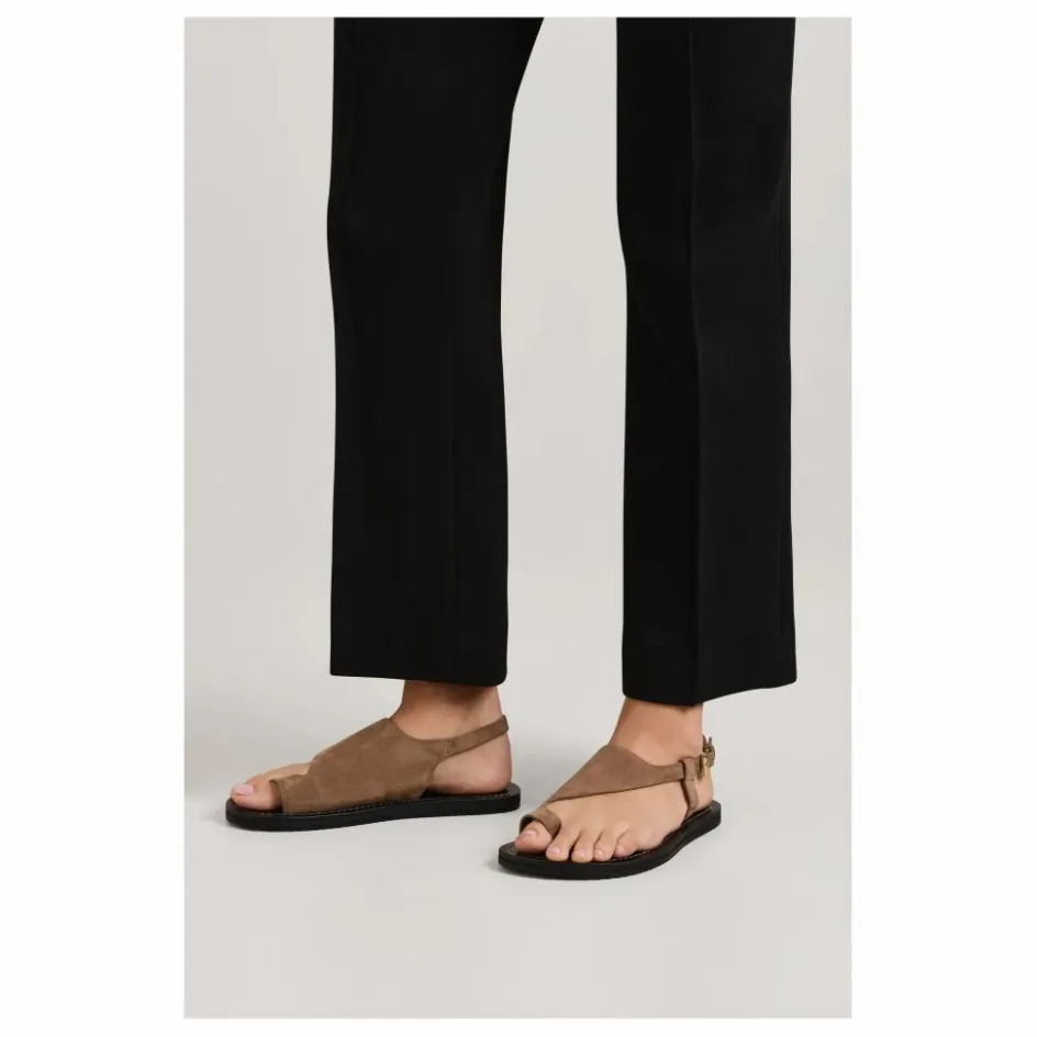 Hot A. Emery Sandales Milne Suede | Beige