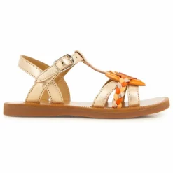 Online Pom d'Api Sandales Plagette Alto | Or rose