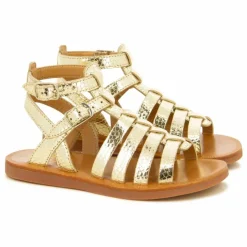 Pom d'Api Sandales Plagette Gladiat ||Enfant Sandales, Espadrilles