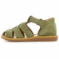 Sale Pom d'Api Sandales Poppy Daddy | Vert kaki