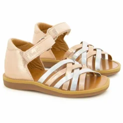 Hot Pom d'Api Sandales Poppy Lux | Nude