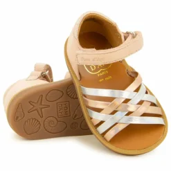Hot Pom d'Api Sandales Poppy Lux | Nude