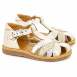 Discount Pom d'Api Sandales Poppy Oto | Doré