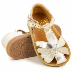 Discount Pom d'Api Sandales Poppy Oto | Doré