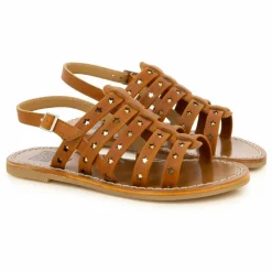 Outlet Bonton Sandales Sandy Spart | Cognac