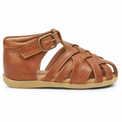 Hot Petit Nord Sandales Scratchs Starter Diamond | Cognac