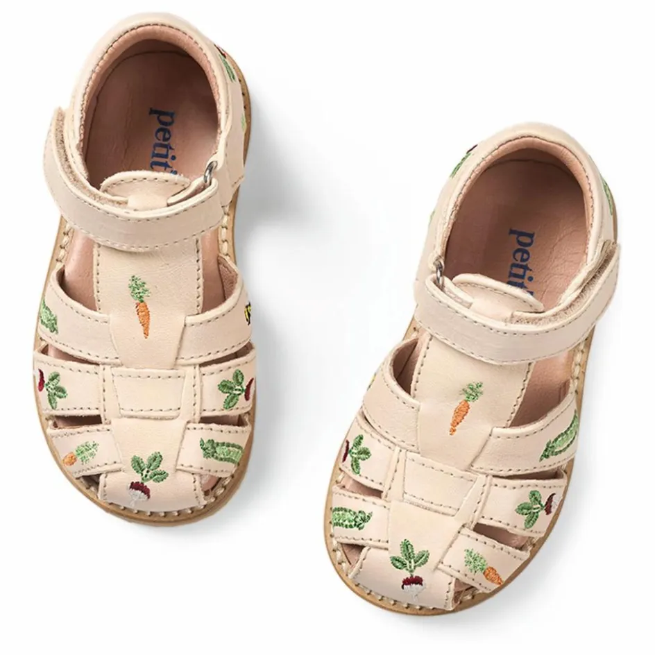 Clearance Sandales Scratchs Veggie - Collection Uniqua | Enfant Sandales, Espadrilles