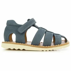 Hot Pom d'Api Sandales Waff Papy | Bleu gris