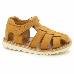 Online Pom d'Api Sandales Waff Papy | Marron