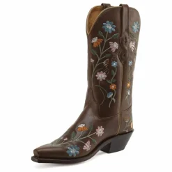 Best Santiags Bouquet Dark Brown | Enfant Boots, Bottes