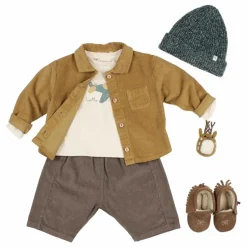 Búho Sarouel Velours Côtelé Coton Bio || Joggers, Pantalons|Leggings, Pantalons