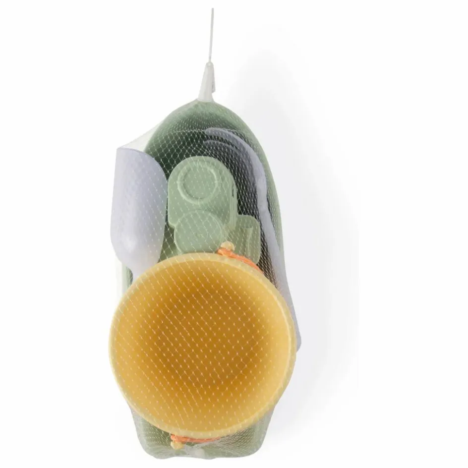 Dantoy Seau et bateau de plage avec leurs accessoires en bioplastique| Jeux D'Extérieur