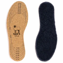 ILDA'S sheep Semelles Peau Lainée Mérinos et Liège ||Enfant Accessoires De Mode|Accessoires De Mode