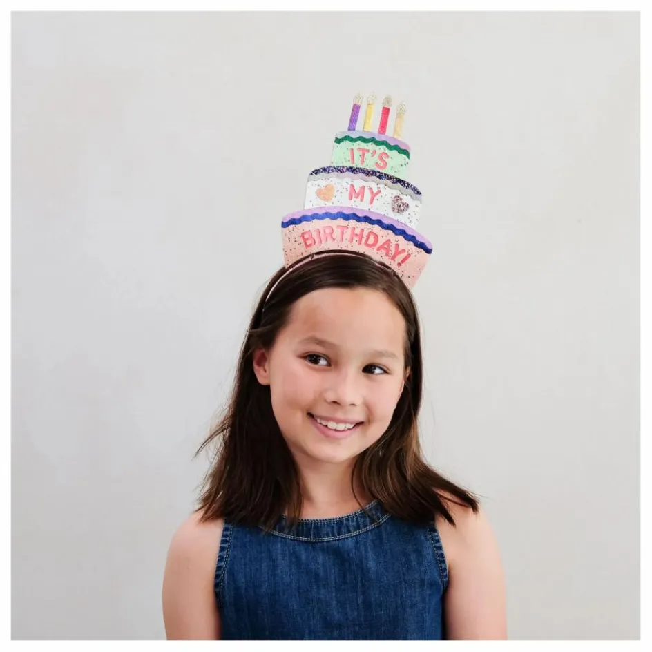 Outlet Mimi & Lula Serre-tête B'day Cake | Orange