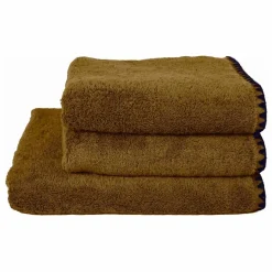 Best Haomy Serviette de bain en coton Issey | Gold