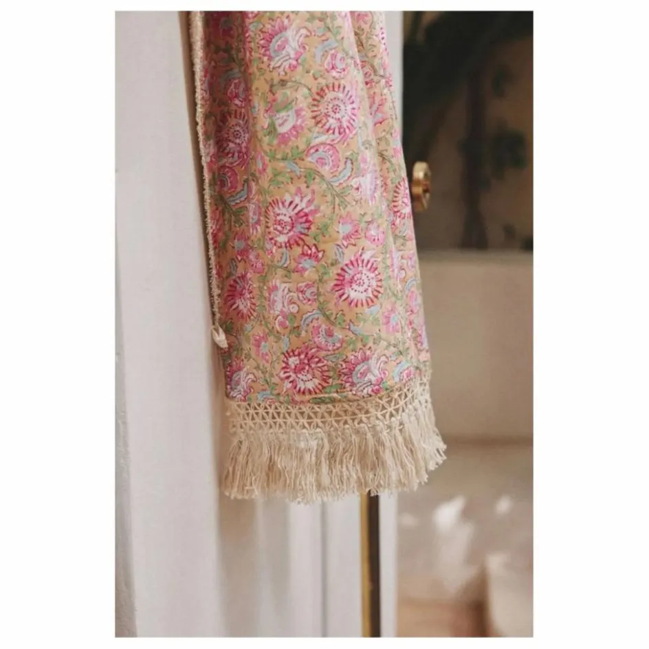 Sale Louise Misha Serviette de plage Lana en coton bio | Jaune