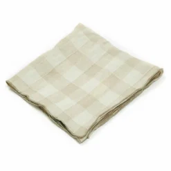 Best Maison de Vacances Serviette de table Bourdon en toile vintage | Crème