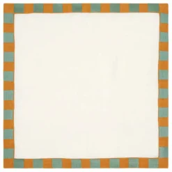 Tressé Linge De Table|Art De La Table*Serviette de table Damier en lin |