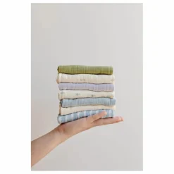 Outlet Serviettes Cottage en coton bio - Set de 7 | Langes|Bavoirs, Langes