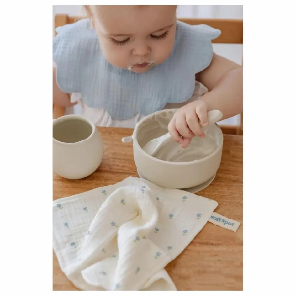 Outlet Serviettes Cottage en coton bio - Set de 7 | Langes|Bavoirs, Langes
