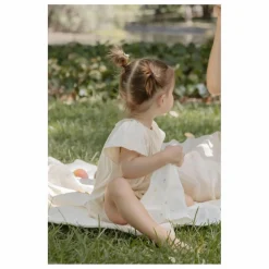 Soft Spot Langes|Puériculture*Serviettes Daisies en coton bio - Set de 3
