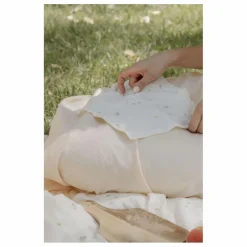 Soft Spot Langes|Puériculture*Serviettes Daisies en coton bio - Set de 3
