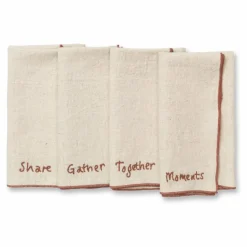 Ferm Living Linge De Table|Art De La Table*Serviettes de table en coton - set de 4 |