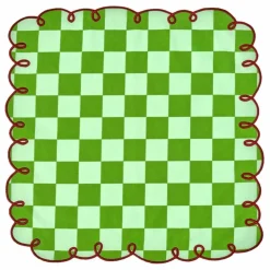 Bitossi Linge De Table|Art De La Table*Serviettes de table vichy Dama Verde - Set de 2 |