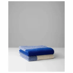 Online Suite 702 Serviettes de toilette, Lex Pott - Set de 2 | Bleu