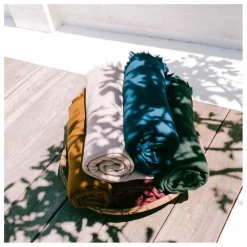 La cerise sur le gâteau Serviettes d'invité en coton bio Luna - Set de 2 || Linge De Bain