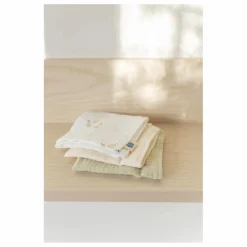 Best Soft Spot Serviettes en coton bio - Set de 3 | Garden