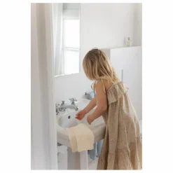 Clearance Soft Spot Serviettes Pear en coton bio - Set de 7 Multicolore