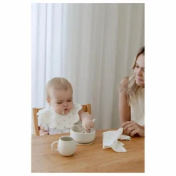 Soft Spot Langes|Puériculture*Serviettes Periwinkle en coton bio - Set de 3 |