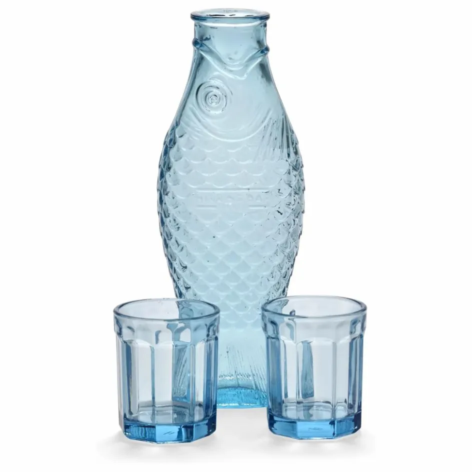 Online Set Carafe et verres Fish & Fish | Art De La Table