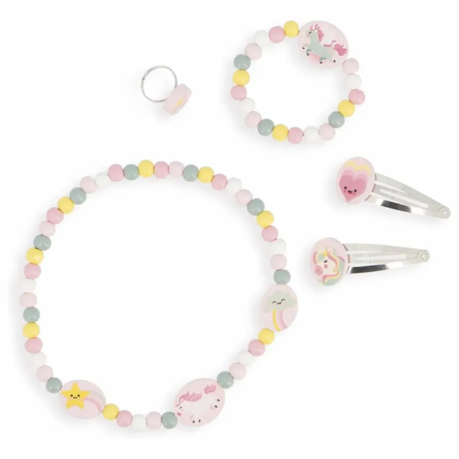 Janod Set de bijoux Licorne| Loisirs Créatifs