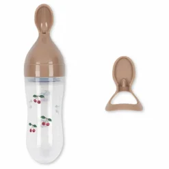 New Konges Sløjd Set de cuillères d'apprentissage bébé | Rose