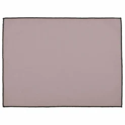 Online Haomy Set de table Borgo en lin enduit | Rose poudré