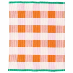 Outlet Tarta Gelatina Set de table en coton bio | Orange