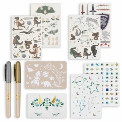 Online Set de tatouages temporaires et bijoux pour le visage | Enfant Soins Du Corps|Soins Du Corps